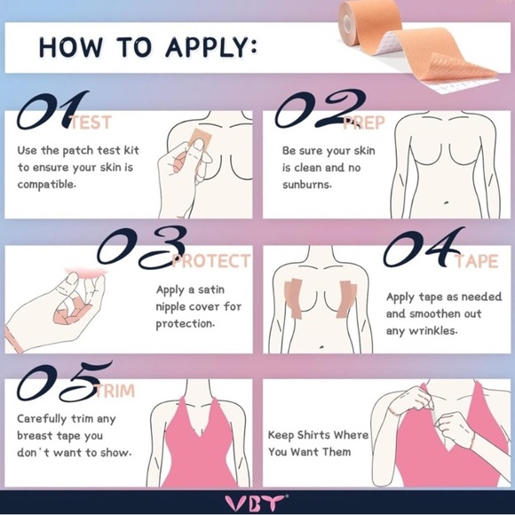 VBT Boob Tape - Picture 4 of 6